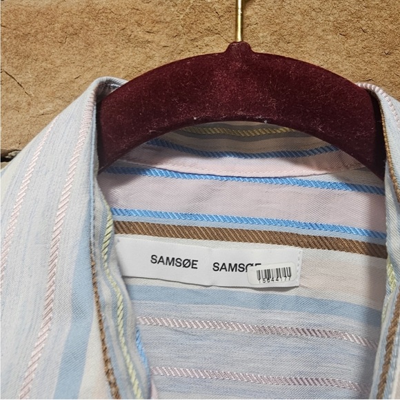 Samsoe Samsoe Alfreda Striped Shirt - Picture 8 of 11